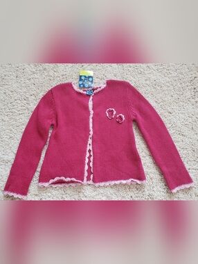 Kickee Pants OG Berry Knit Sweater - Size 3t - NWT